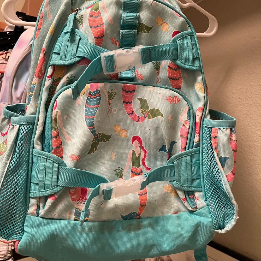 Pottery Barn backpack  mermaid